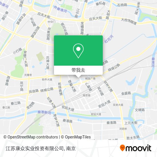 江苏康众实业投资有限公司地图