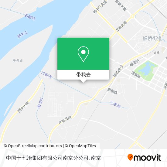 中国十七冶集团有限公司南京分公司地图