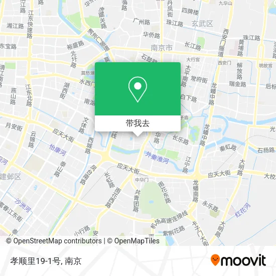 孝顺里19-1号地图
