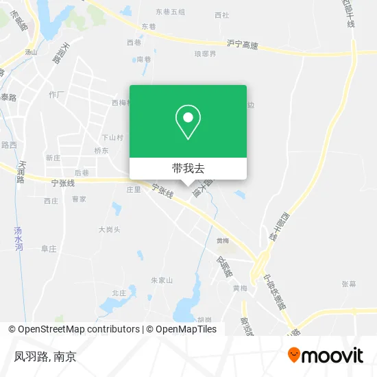 凤羽路地图