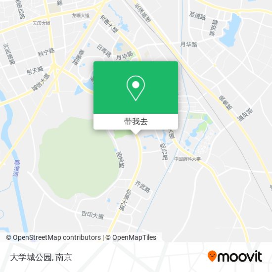 大学城公园地图