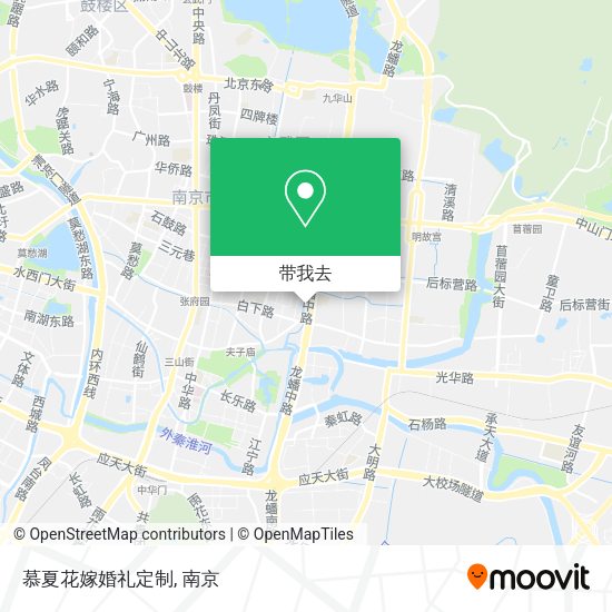慕夏花嫁婚礼定制地图