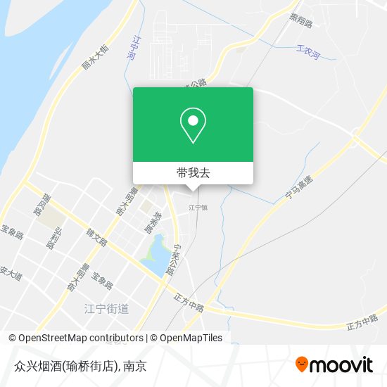 众兴烟酒(瑜桥街店)地图