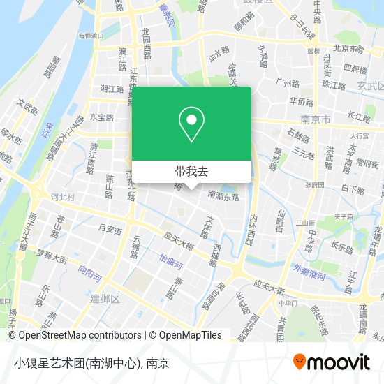 小银星艺术团(南湖中心)地图