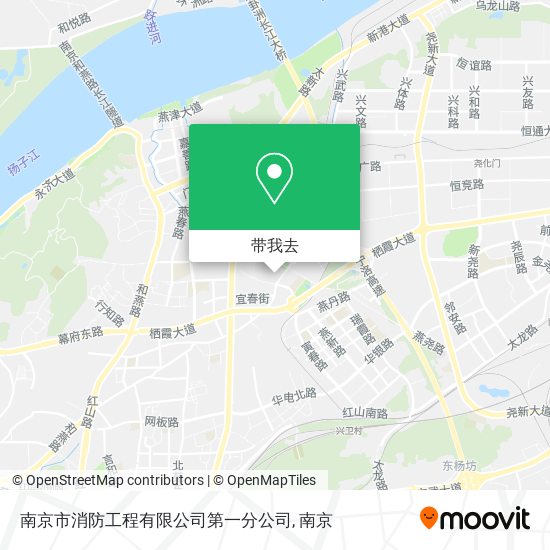 南京市消防工程有限公司第一分公司地图