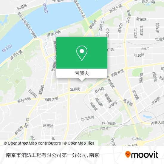 南京市消防工程有限公司第一分公司地图