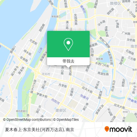 夏木春上·东京美社(河西万达店)地图