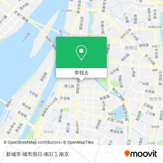 新城市·城市假日-南2门地图