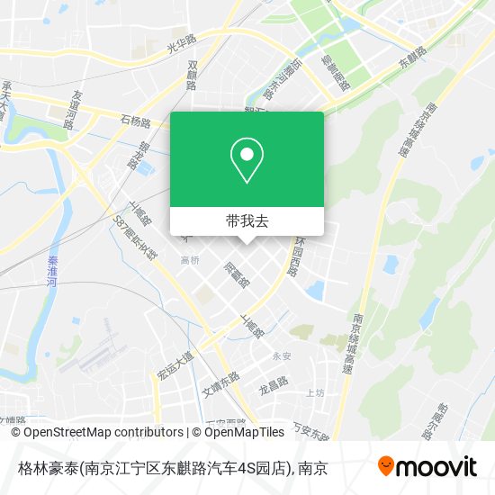 格林豪泰(南京江宁区东麒路汽车4S园店)地图