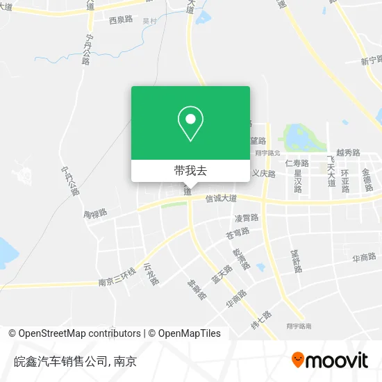 皖鑫汽车销售公司地图