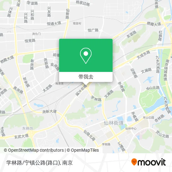 学林路/宁镇公路(路口)地图