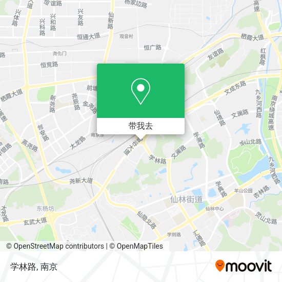 学林路地图