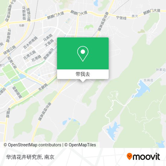 华清花卉研究所地图