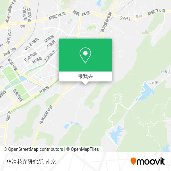 华清花卉研究所地图