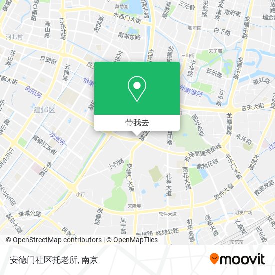 安德门社区托老所地图