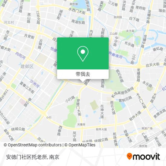安德门社区托老所地图