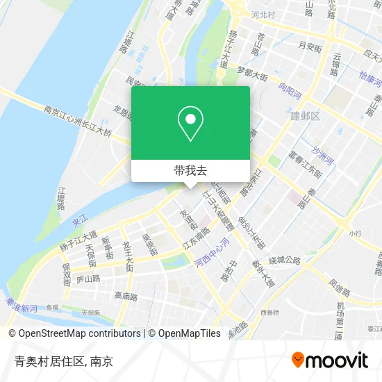 青奥村居住区地图