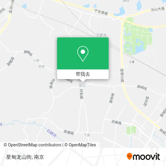 星甸龙山街地图