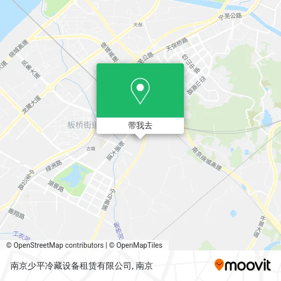 南京少平冷藏设备租赁有限公司地图