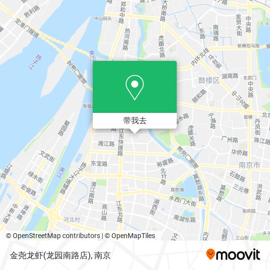 金尧龙虾(龙园南路店)地图