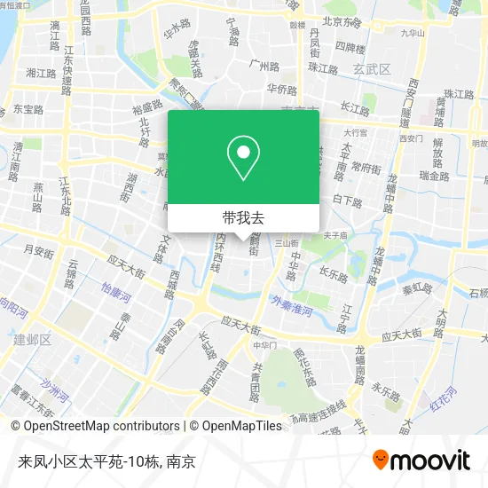 来凤小区太平苑-10栋地图
