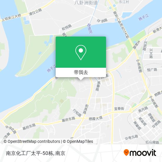 南京化工厂太平-50栋地图