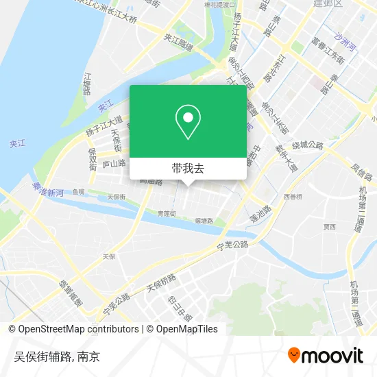 吴侯街辅路地图