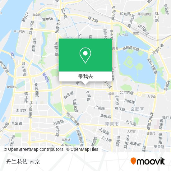 丹兰花艺地图