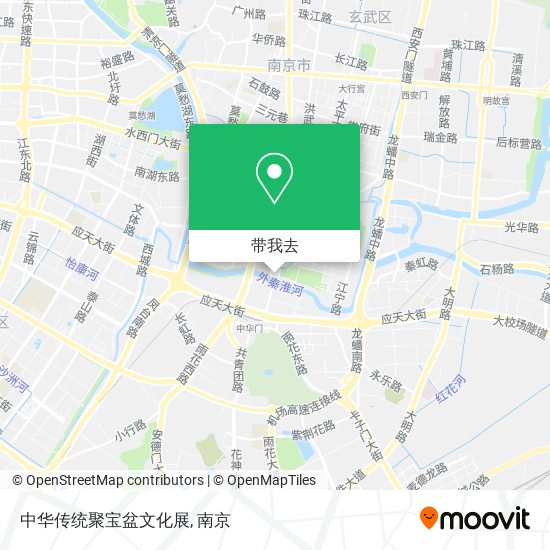 中华传统聚宝盆文化展地图