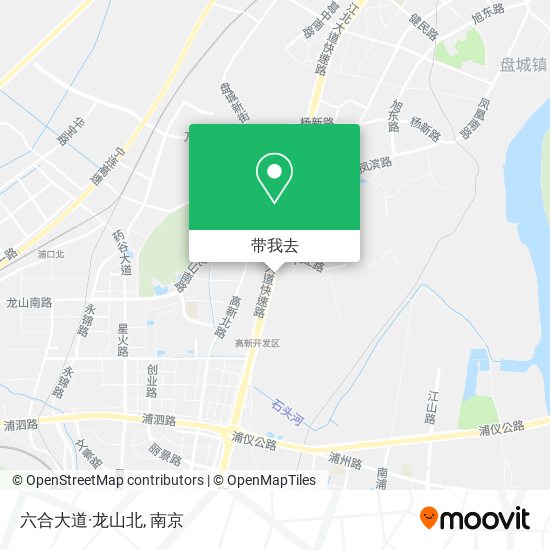 六合大道·龙山北地图