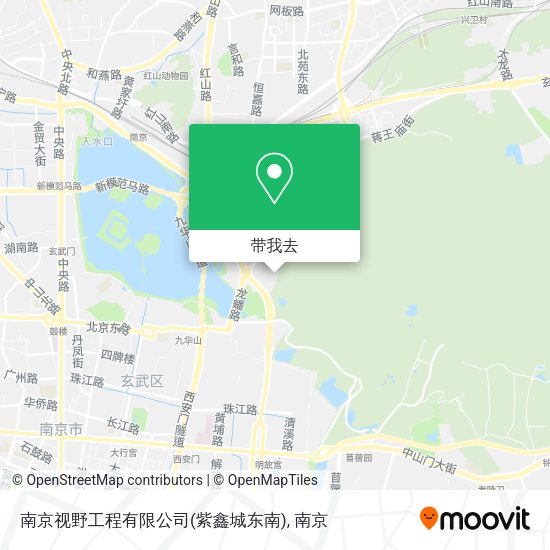 南京视野工程有限公司(紫鑫城东南)地图