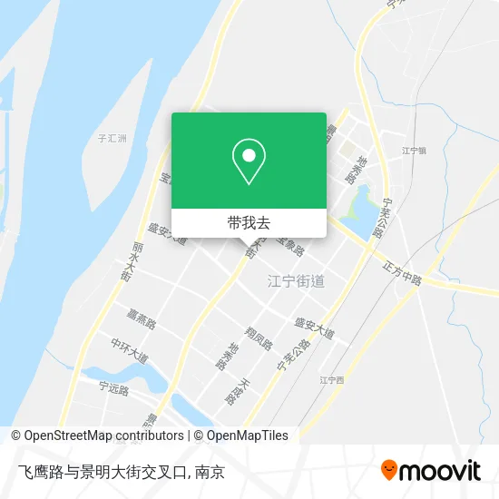 飞鹰路与景明大街交叉口地图