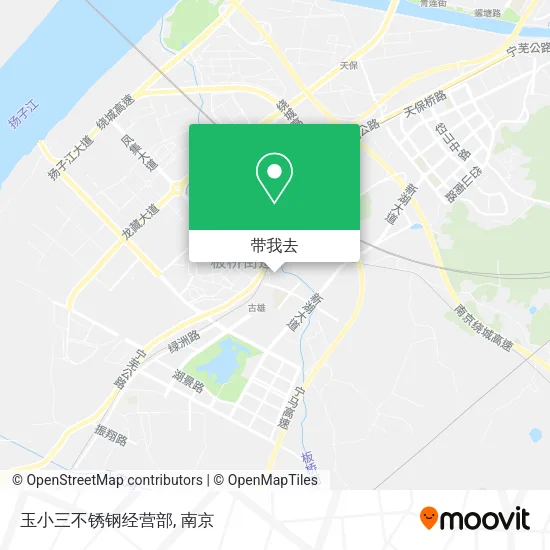玉小三不锈钢经营部地图