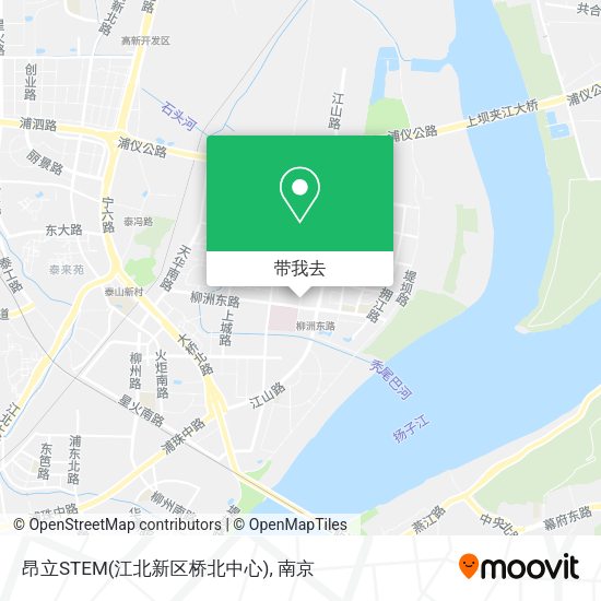 昂立STEM(江北新区桥北中心)地图