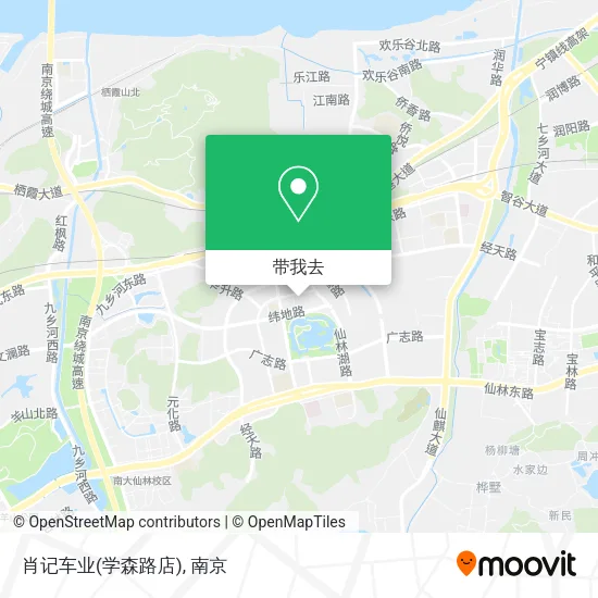 肖记车业(学森路店)地图
