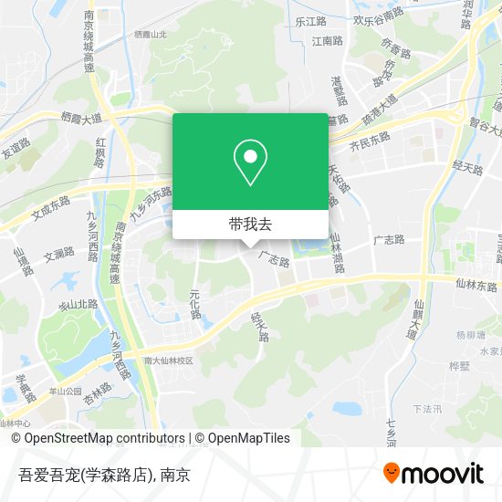 吾爱吾宠(学森路店)地图