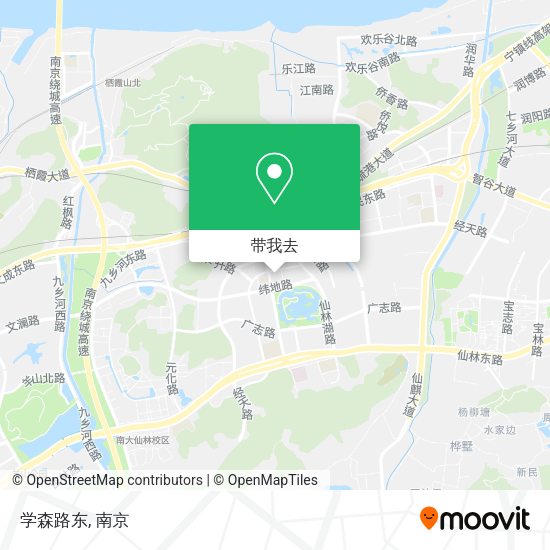 学森路东地图
