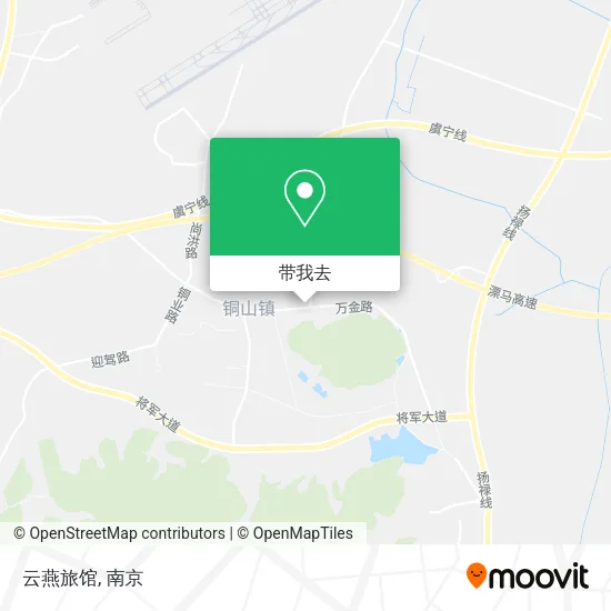 云燕旅馆地图