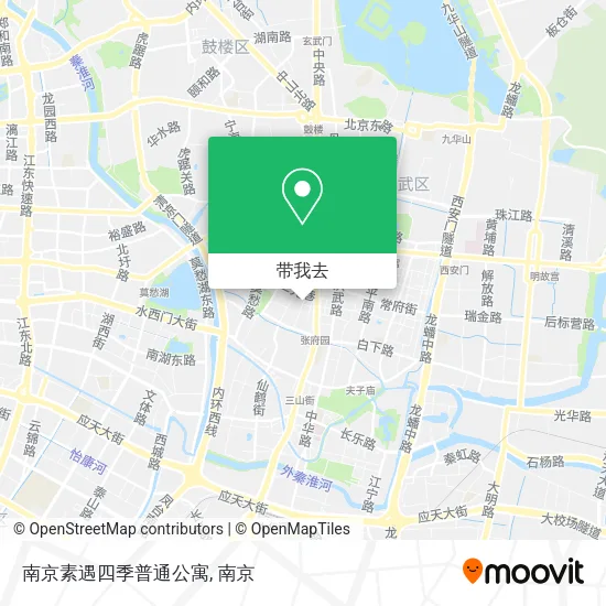 南京素遇四季普通公寓地图