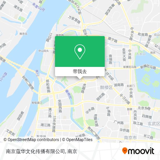 南京蔻华文化传播有限公司地图