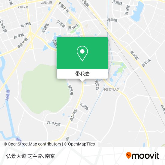 弘景大道·芝兰路地图