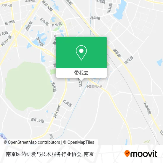 南京医药研发与技术服务行业协会地图