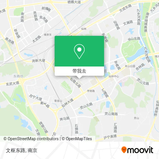 文枢东路地图
