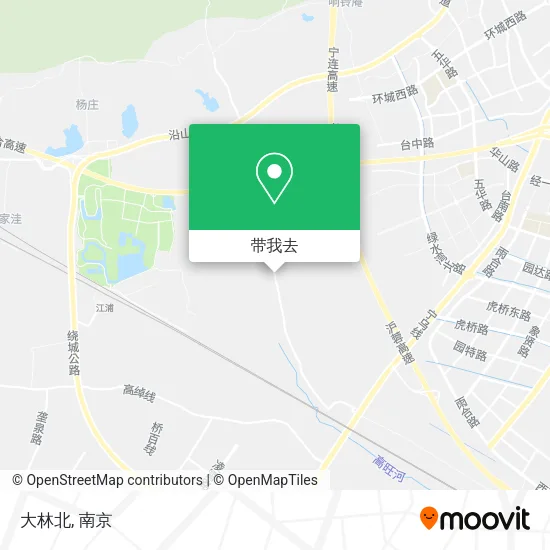 大林北地图