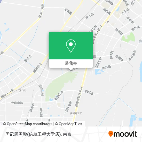 周记周黑鸭(信息工程大学店)地图