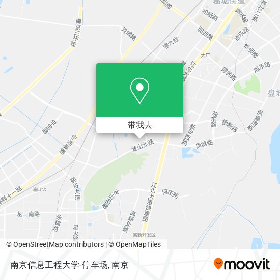 南京信息工程大学-停车场地图