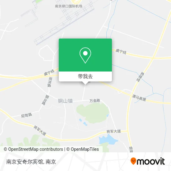 南京安奇尔宾馆地图