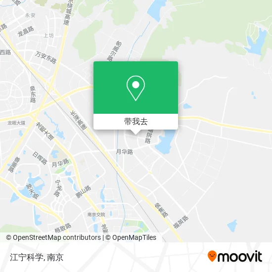 江宁科学地图