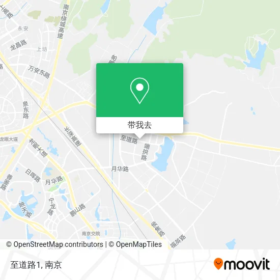 至道路1地图