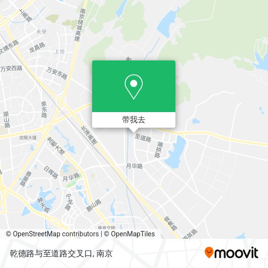乾德路与至道路交叉口地图